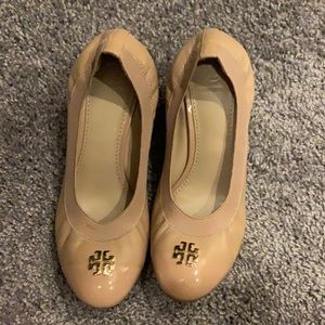 Tory Burch wedge heels size 7.5
